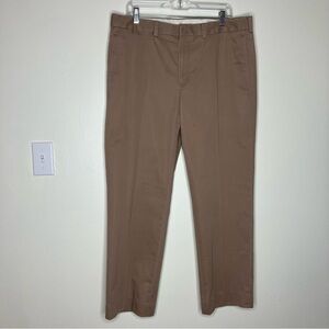 L.L. Bean men’s standard fit cotton flat front chino pants 36 waist